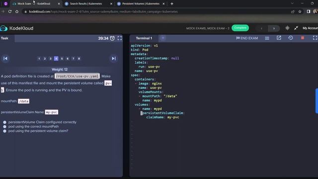 CKA Mock Exam 2 - KodeKloud Udemy 100% Solution смотреть онлайн