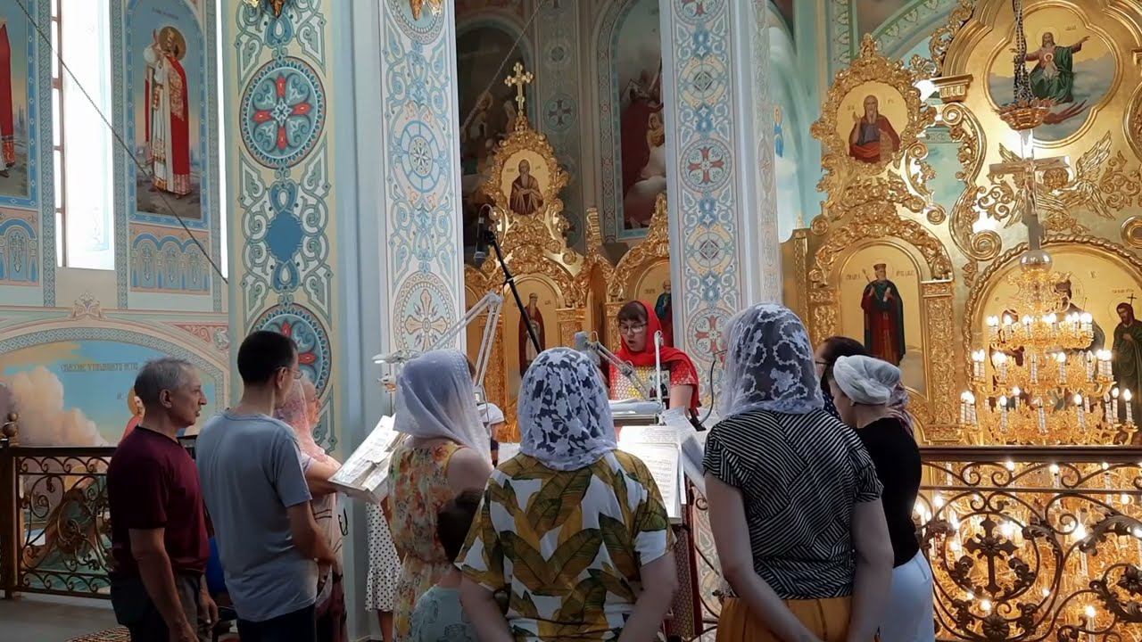 "Един Свят, Един Господь, Иисус Христос..." Регент Ирина Филатова. смотреть онлайн