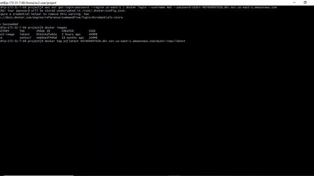 Login to Elastic Container Registry from AWS CLI, Tag the Image and Push your Image to Amazon ECR смотреть онлайн