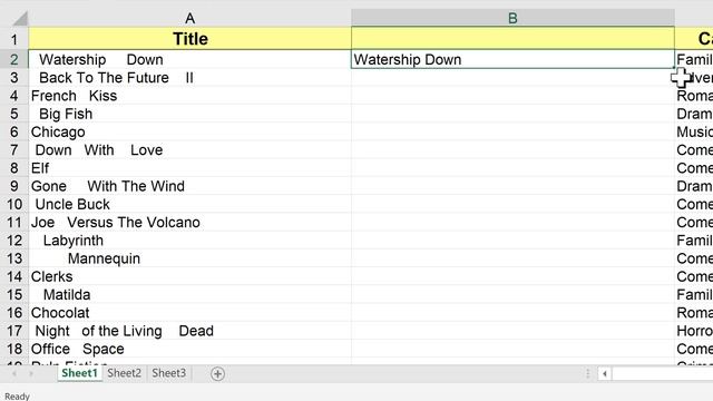 Using the Trim Function in Excel смотреть онлайн