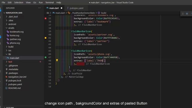Flutter Bottom Navigation Bar | Fluid Navigation Bar | Animated Curved Navigation Bar (Urdu/Hindi) смотреть онлайн