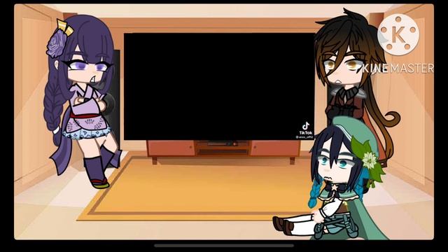 Genshin Impact archons react to aether смотреть онлайн
