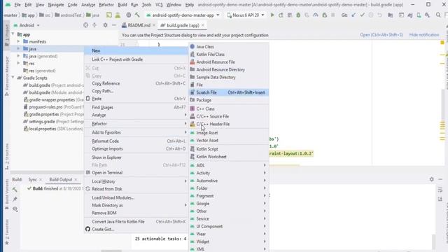 Spotify Music Clone App - Android Studio смотреть онлайн