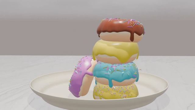 Rise & Shine with Delicious Donuts! My Blender Donut Journey (2nd Project смотреть онлайн