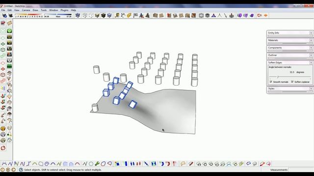 SketchUp Plugin Tutorial | Smart Drop смотреть онлайн