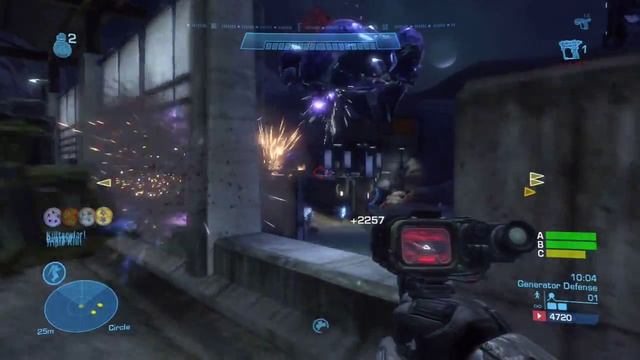 Halo Reach - Xbox 360 - E3 2010 Firefight co-op multiplayer preview official video game trailer HD смотреть онлайн