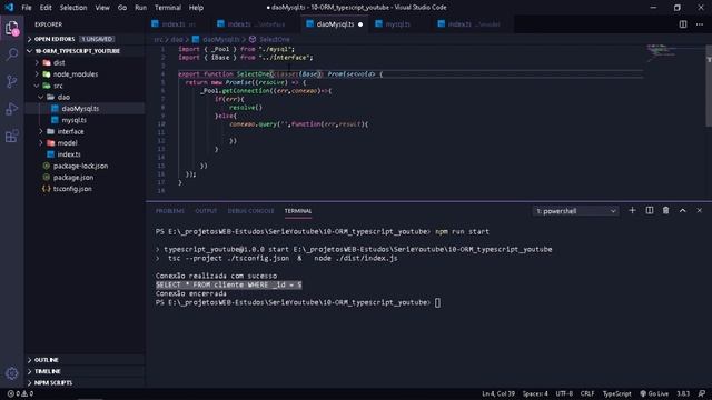 Crie seu ORM com Typescript - Parte2 смотреть онлайн