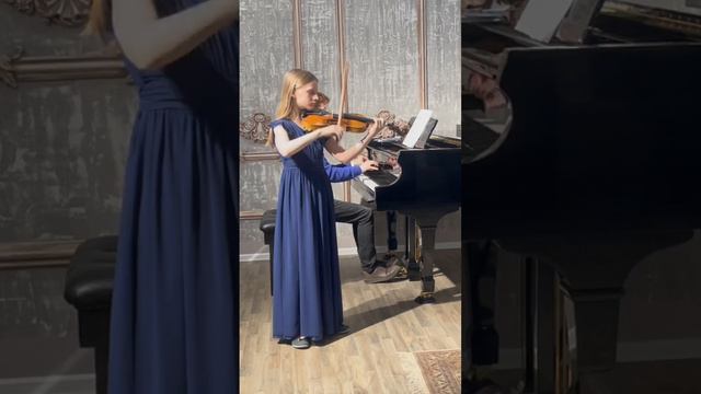 Кабалевский концерт для скрипки с оркестром #shortvideo #скрипка #концерт #класс #shortsyoutube