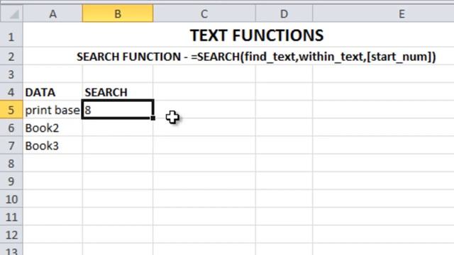 How to use SEARCH Function in Excel | Excel Tips смотреть онлайн