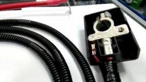 Клемма АКБ плюсовая с проводом ВАЗ-2110 ЕВРО