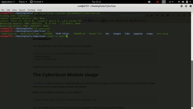 CyberScan - Scanning Port & Scanning geolocalisation with Kali Linux 2017.3 смотреть онлайн