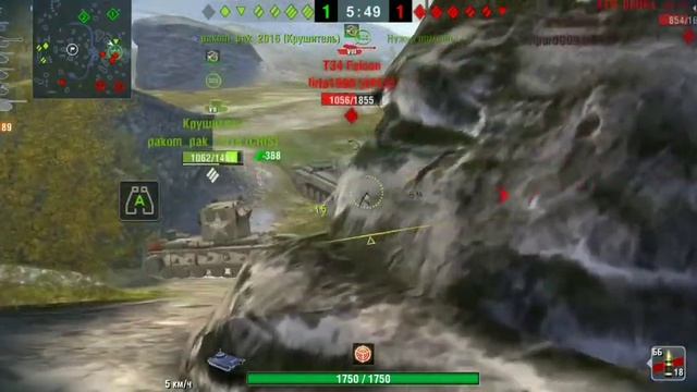 Т34 - ОБЗОР ТАНКА | WotBlitz смотреть онлайн