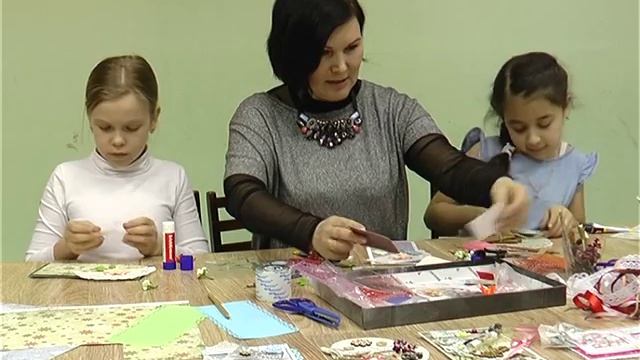 Мастер-класс "Новогодняя открытка" ЗАТО КТВ смотреть онлайн