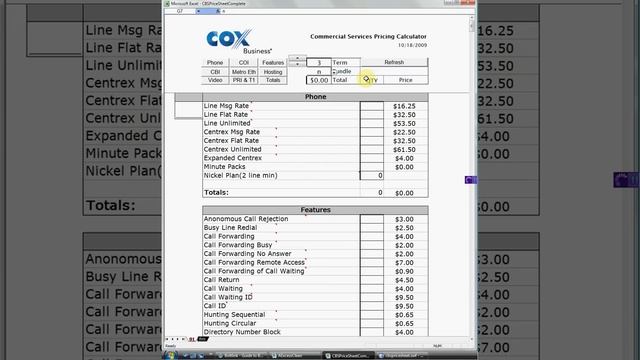Price Quote Calculator смотреть онлайн