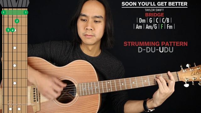 Soon You'll Get Better Guitar Cover Taylor Swift 🎸|Tabs + Chords| смотреть онлайн