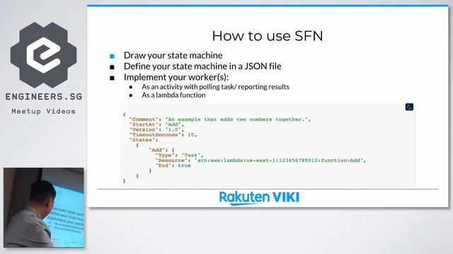 Reliable and scalable workflows with AWS Step Functions - NUS Hackers смотреть онлайн