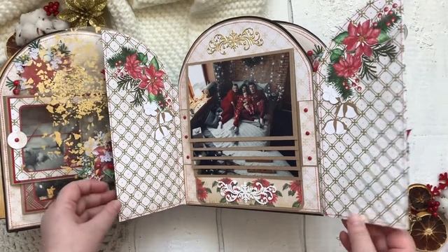 Альбом зимний «Рождественский венок» по МК Олеси Малиновской смотреть онлайн