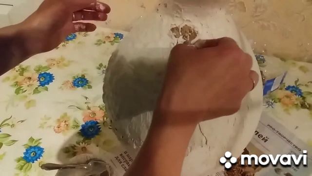 Напольная ваза своими руками. смотреть онлайн
