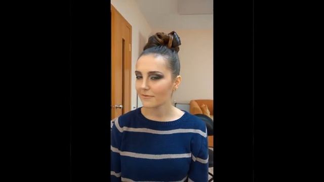 макияж и прическа "Вечерний образ" смотреть онлайн