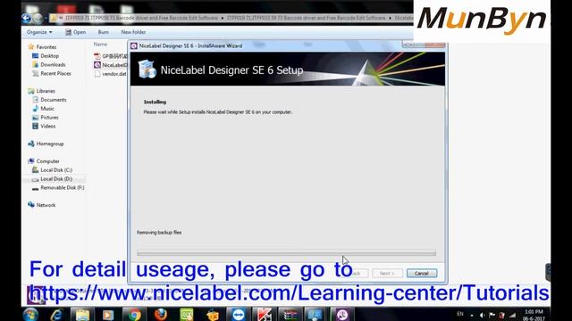 How to install Barcode Printer Driver and Free Editor Nicelabel SE on windows pc? Label maker setup смотреть онлайн
