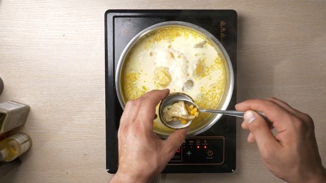 Кукурузный крем-суп с вешенками смотреть онлайн