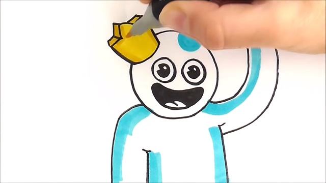 Drawing ROBLOX-Rainbow Friends OG vs Jumpscares_Drawing FNF Rainbow Friends concepts (1) смотреть онлайн