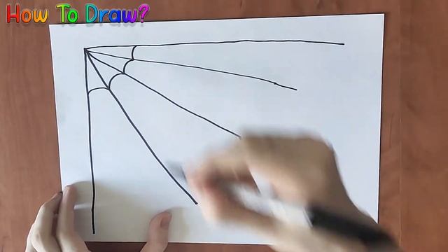 How To Draw A Web For Kids? | Как Нарисовать Паутину? | Internetni qanday chizish mumkin? смотреть онлайн