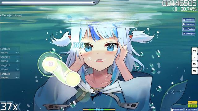 osu! Fly Me To The Moon смотреть онлайн