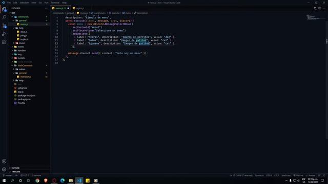 Discord Bot Ep.14 "Select Menu" - NodeJS / DiscordJS v13 смотреть онлайн