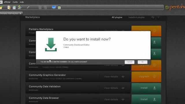 Pentaho 4.8 - MarketPlace Demo смотреть онлайн