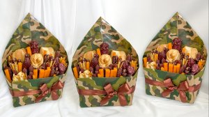 Подарок мужчине Своими руками. Мясной букет к пиву на 23 февраля.mp4