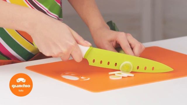 Видеообзор: Кухонные ножи и разделочные доски Granchio Tagliere Coltello смотреть онлайн
