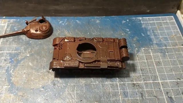 ДИОРАМА ЗАБРОШЕННЫЙ ТАНК