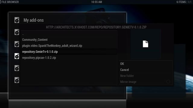 GenieTV Repo Kodi смотреть онлайн