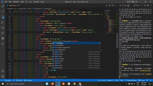 MERN STACK Multi Author Blog user register frontend React Node Express mongodb #90 смотреть онлайн