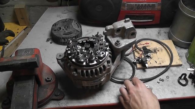 И снова генератор! ПРАМО ГЕНЕРАТОР 80А! смотреть онлайн