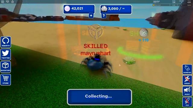 I'm A Crab! Got Best Items! Made 100 Million Pearls! - Crab Simulator смотреть онлайн
