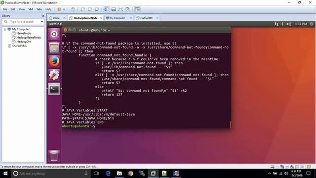 Hadoop Part 2 - Install Java on VMWare смотреть онлайн