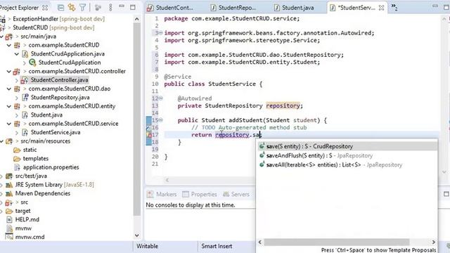 SPRING BOOT CRUD API EXAMPLE смотреть онлайн