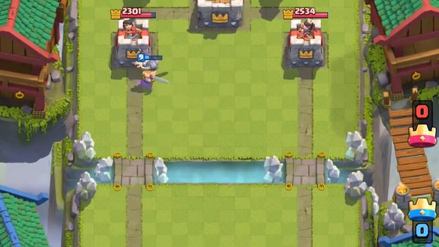 ФАН АТАКА Clash Royale Элитные варвары NEW!! смотреть онлайн