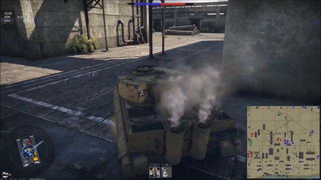 Tiger 1 Ausf. E; Realistic Battles War Thunder Tanks Gameplay смотреть онлайн