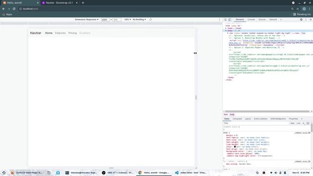 Create #Responsive #Navigation Bar in 1 Seconds #bootstrap 5 смотреть онлайн