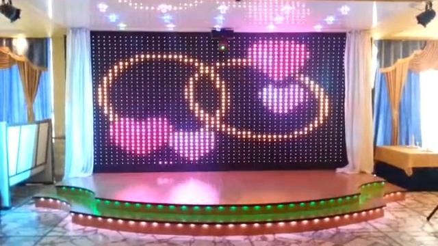 LED flexible screen (curtain) Гибкий cветодиодный экран,занавес (г. Бийск, Алтайский край) смотреть онлайн