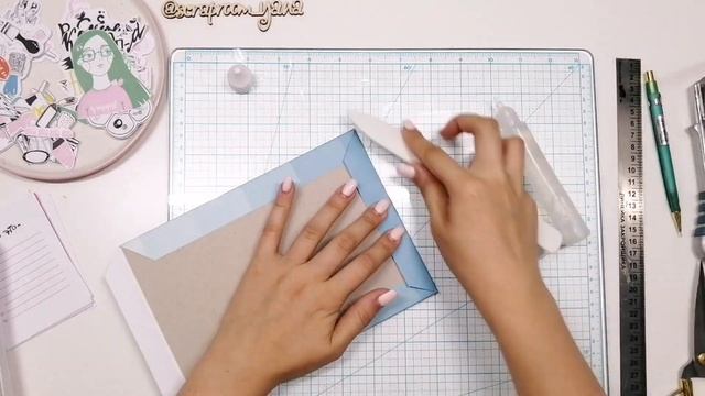 Мастер - класс: Блокнот для хранения вырубки / Скрапбукинг смотреть онлайн