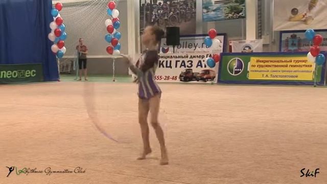 Турнир им.Толстопятовой Шоркина Катя 2005 обруч смотреть онлайн