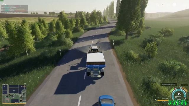 ?FS_19?Свапа Агро?№ 3?? КООП на руле Руль Logitech G29 смотреть онлайн