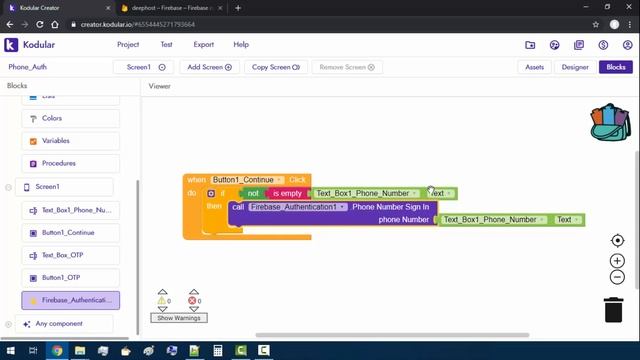 Kodular Eagle | Phone OTP Verification | Firebase Phone Authentication смотреть онлайн