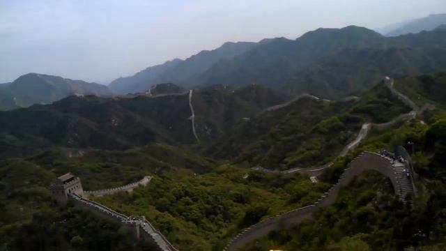 Поем. Великая китайская стена. Бадалин. Пекин. Great Wall of China. Badaling. Beijing. смотреть онлайн