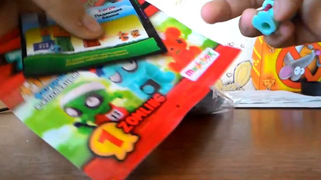 Сюрпризы Ласковые зверюшки и Zomlings смотреть онлайн