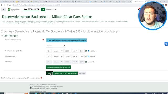 Estendendo Prazos de Atividades no Moodle 3.9 - Para professores formadores e mediadores смотреть онлайн